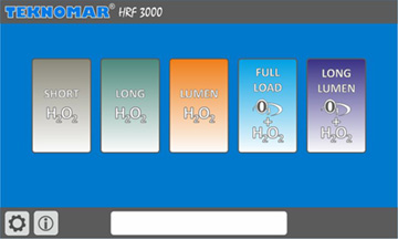HRF 3000 hdrOzon Program Selection